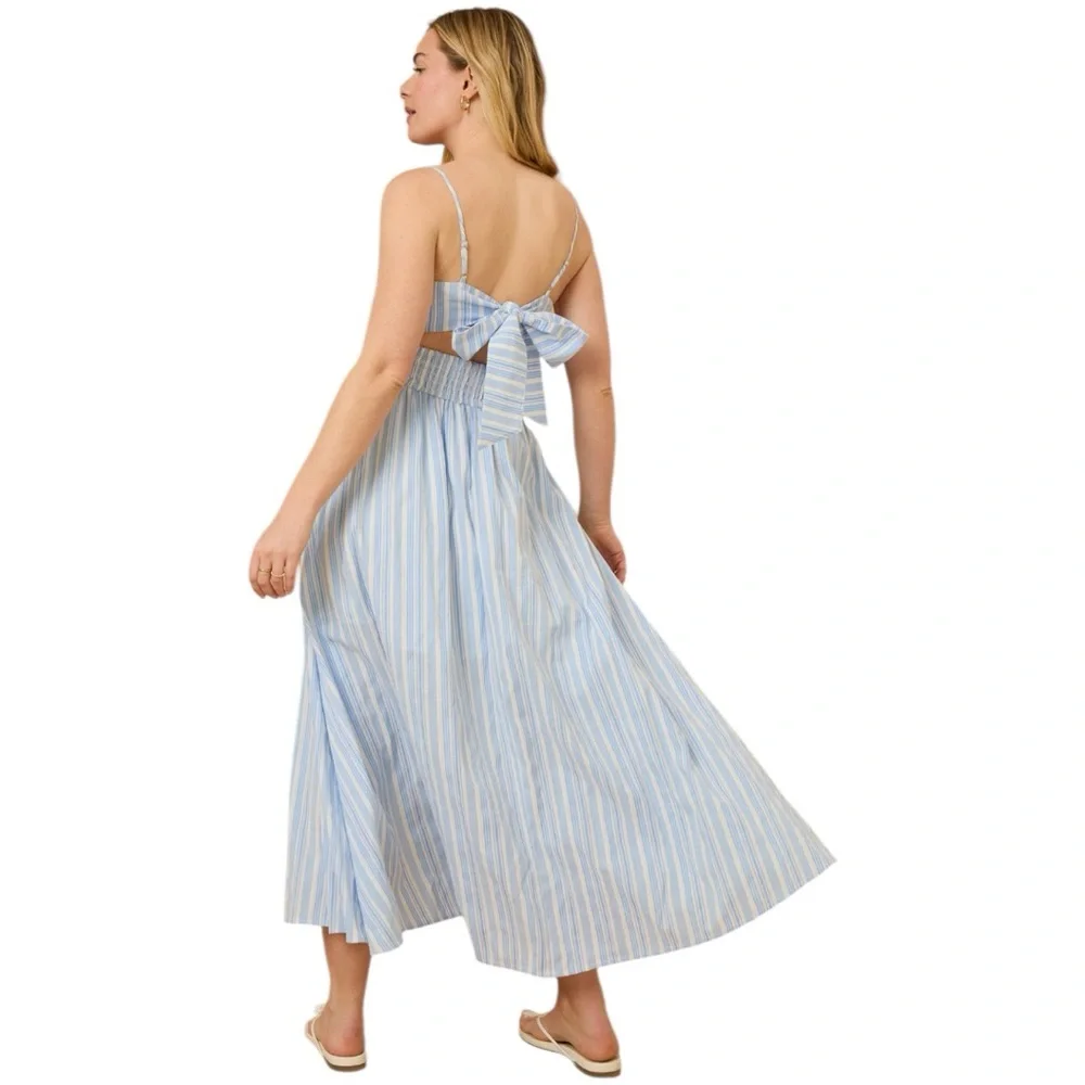 NWT Altar’d State Jessie Stripe Maxi Dress